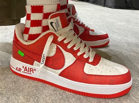 louis vuitton nike air force 1 off white|Louis Vuitton Nike Air Force 1 price.